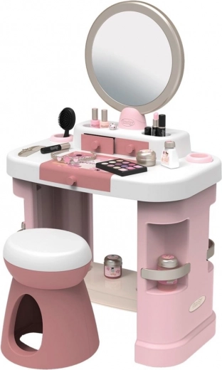 Large round mirror for realistic play