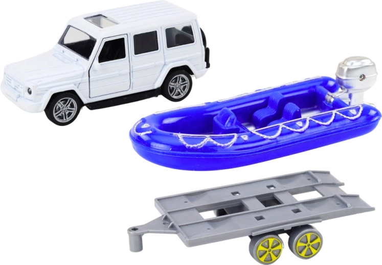 Функционално ремарке и лодка