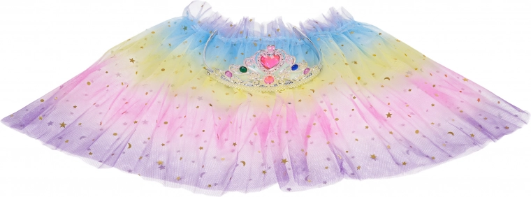 Rainbow makeover for a little princess