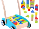 Wooden Walker with Blocks for Children