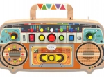 Дървено FM радио – интерактивна activity board дъска за деца