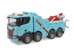 Bruder Scania Super 560R спасителен и теглещ камион със светлина и звук 1:16