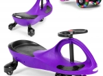 Турбо количка wiggle car с LED колела лилава ECOTOYS