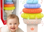 Музикален сладоледен фунийка WOOPIE – сензорен пъзел със звук и светлина (5 части)