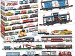 CzuCzu Double-sided Puzzle Trains 54 Pieces