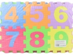 Пенови подови пъзели с букви и цифри 14,5 × 14,5 см