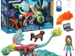 Playmobil Dragons The Nine Realms – dragon figure and Alex, 14-piece building set