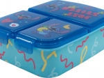 STOR Lilo & Stitch lunch box with compartments, blue
