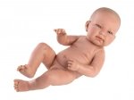 Llorens 73801 NEW BORN BOY - realistic baby doll with full vinyl body - 40 cm