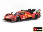 Метален модел Bburago Ferrari 499P 1:43 – победител в 24ч Льо Ман 2023