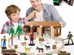 Woopie Little Farmer XL – set of figures and farm (94 pieces)