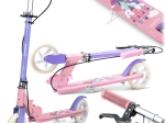 Детска сгъваема тротинетка RICOKIDS Kodi Princess с ръчна и крачна спирачка