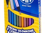 Astra metallic colored pencils 12 pcs with sharpener