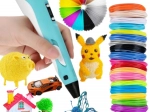 Woopie 3D писалка за деца с LED дисплей – творчески комплект