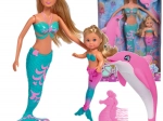 Steffi Love Mermaid Friends – комплект кукли морски русалки Стефи и Еви с делфин и гребен