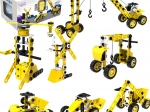 Woopie Construction Vehicles 8-in-1 Creative Set Blocks