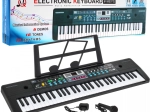 Клавир с 61 клавиша, USB и Bluetooth за начинаещи MQ-605UFB