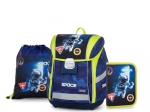 School Set 3 pcs Premium Light Space – briefcase, gym sack and pencil case