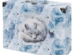 Сгъваемо училищно куфарче Baagl Polar с метален обков