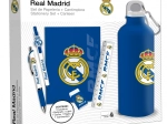 Подаръчен комплект REAL MADRID – бутилка 650 мл, тефтер и химикалка