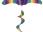 Colorful Kite with Rotating Rainbow