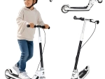 Trike Fix детска сгъваема тротинетка с LED колелца, черна