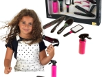 Kids' hairdressing set BRAUN 7-in-1 with hairdryer, straightener and clips – KLEIN