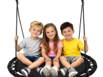 Children's nest swing 100 cm black