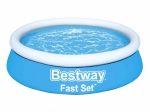 Надуваем басейн Bestway Fast Set 183 x 51 cm