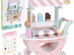 Wooden Ice Cream Cart Woopie Green