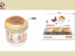 Кутия за наблюдение на насекоми с лупа 8 × 8 × 9,5 см