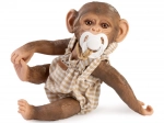 Реалистично бебе-маймунка с изцяло винилово тяло 32 см