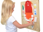 Masterkidz стенна сензомоторна табла хигиена на устата Flex Монтесори