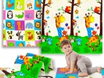 Humbi двустранна сгъваема пяна подложка XPE 200 × 180 × 1 cm