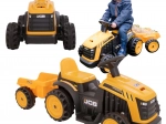 EVO kids' electric JCB tractor with trailer