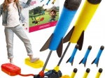 Children's Double Rocket Launcher Set with Foam Rockets