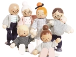 Семейство дървени кукли за къща Le Toy Van (7 бр.)