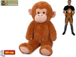 Плюшена маймунка 80 cm Plush Friends светлокафява