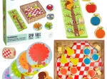 Woopie Green Squirrel in the Orchard – family cooperative wooden game