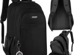 Black backpack 45 L KRUZZEL