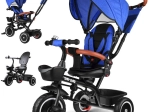 Детски триколесен велосипед 3в1 с навес TINY BIKE