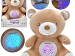 Woopie Baby плюшено мече с проектор и приспивни мелодии 2в1