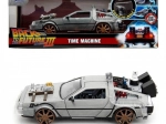 DeLorean „Завръщане в бъдещето III“ 1:24 метален модел с отварящи се врати Jada Toys